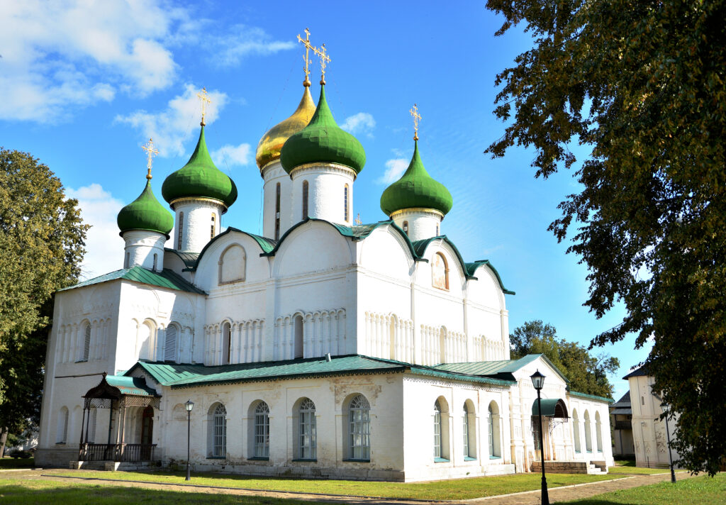 Il monastero di Sant'Eutimio - Спасо-Евфимиев монастырь monastero, cupole verdi