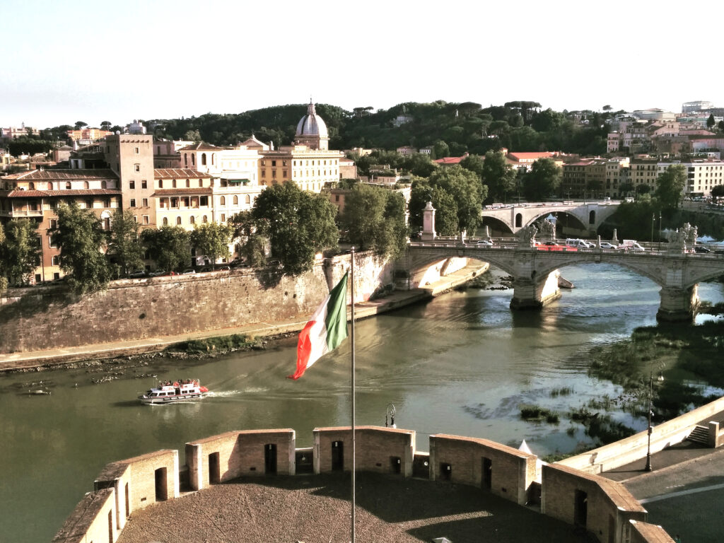 Vista sul Tevere