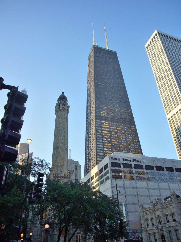 Water Tower e Hancock Center, Chicago