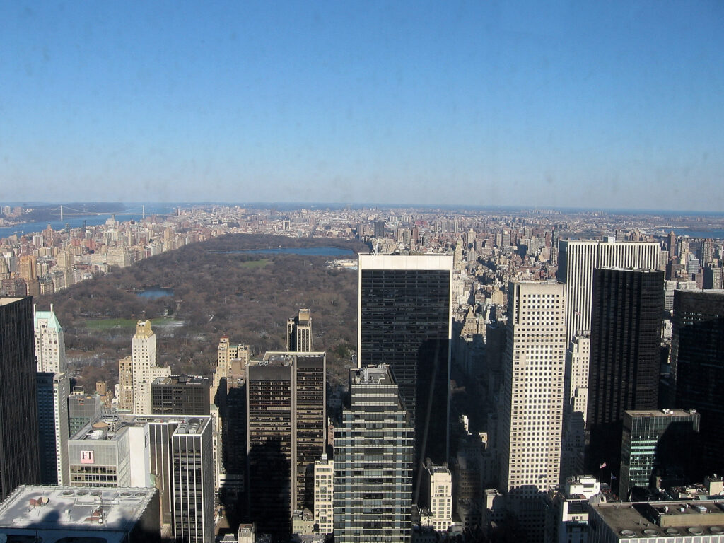 Vista su Central Park