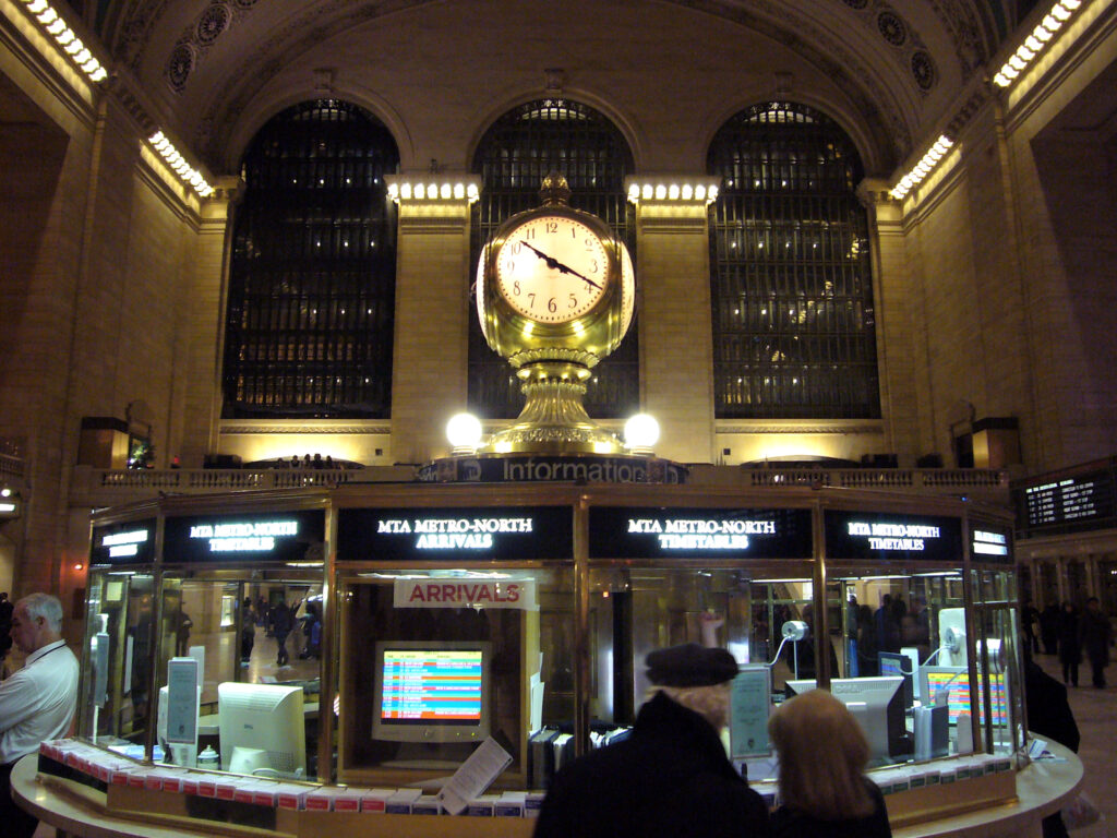 L'orologio della Grand Central Station
