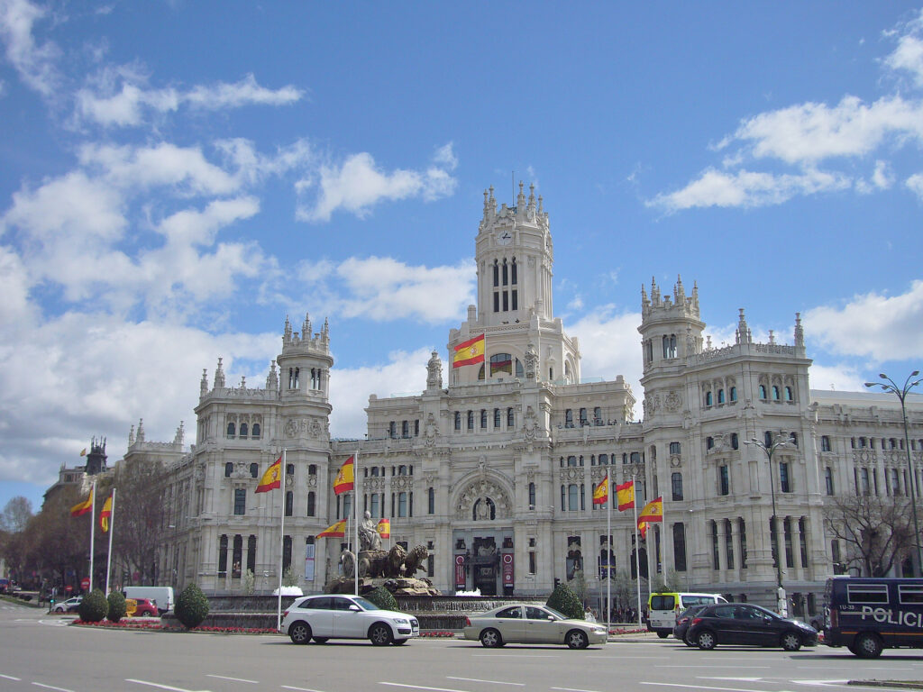 Banco de España banca, piazza