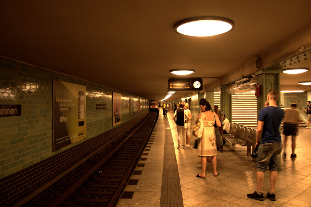 Stazione U-Bahn di Berlino stazione, metro, berlino