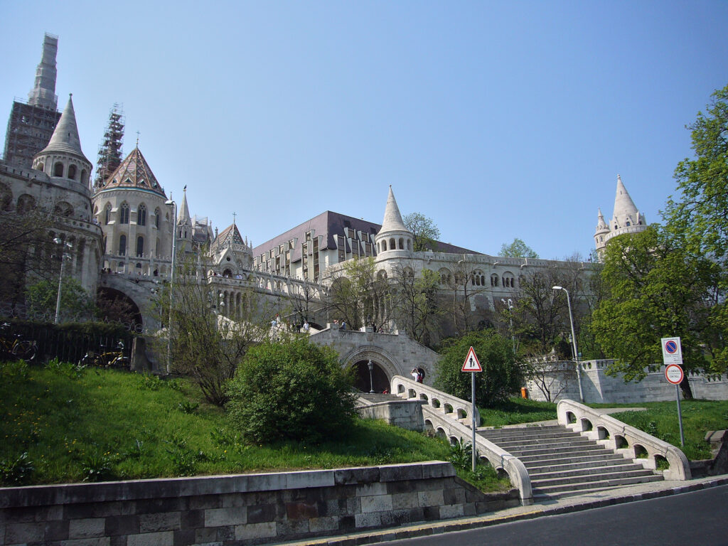 Collina di Budapest collina, castello, budapest