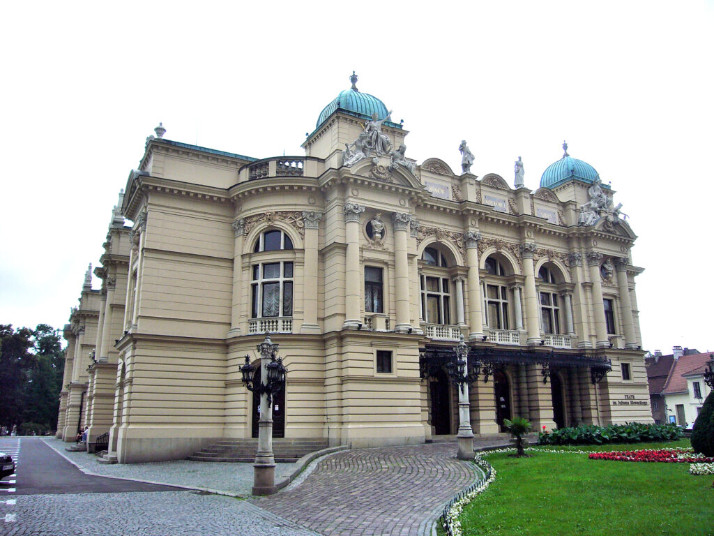 Teatro Juliusz Słowacki teatro, giardino
