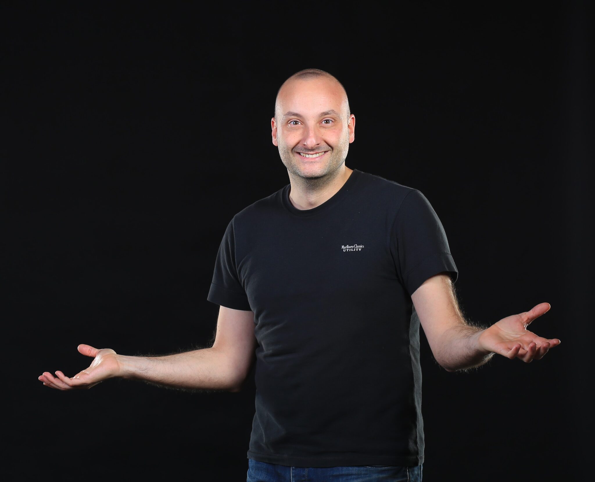 Chi sono Chi sono autoritratto durante photoshooting in studio
