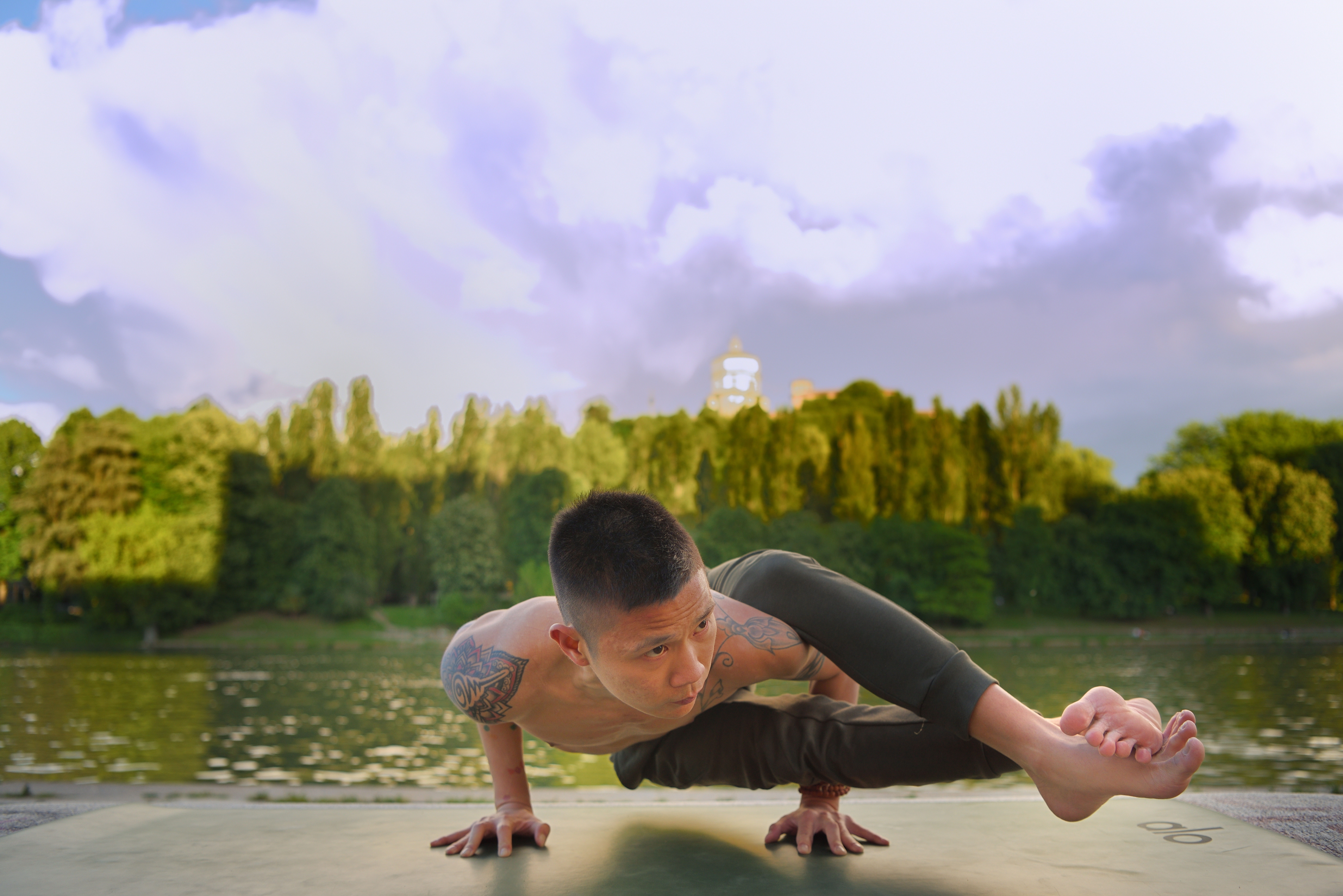 Astavakrasana, gli Otto angoli