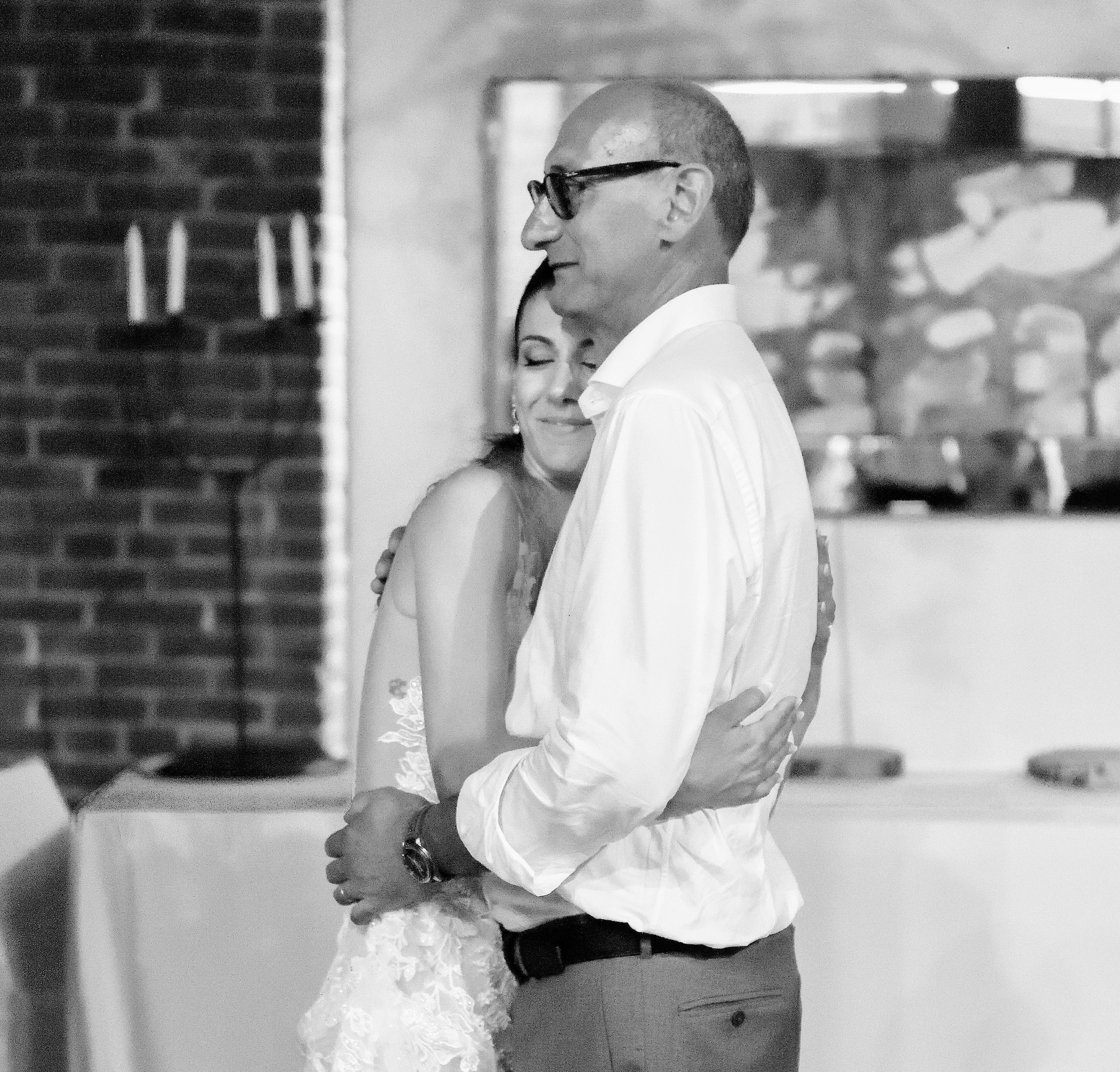 Veronica col papà matrimonio, wedding, reportage, sposi