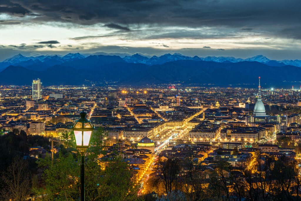Torino di sera Torino by night